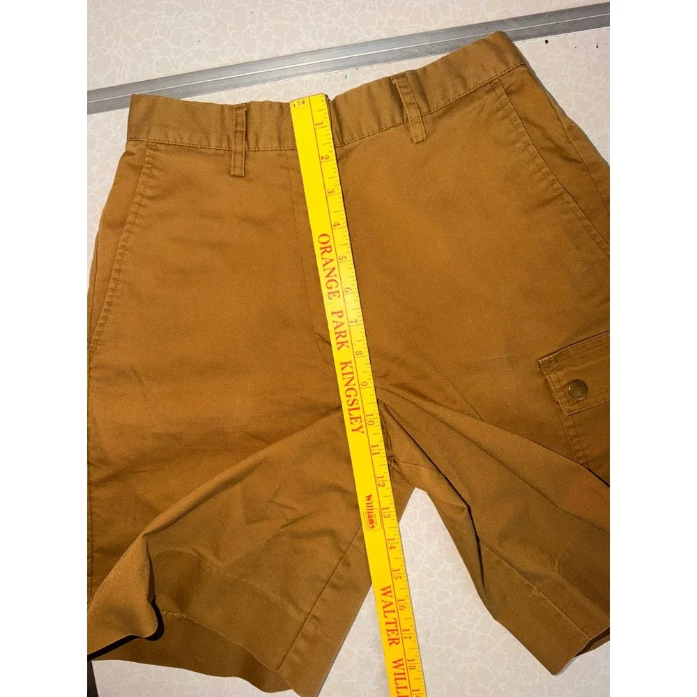 Disney Worldwide Services Womens Cargo Shorts Size 2 Brown WMK12-063F Utility